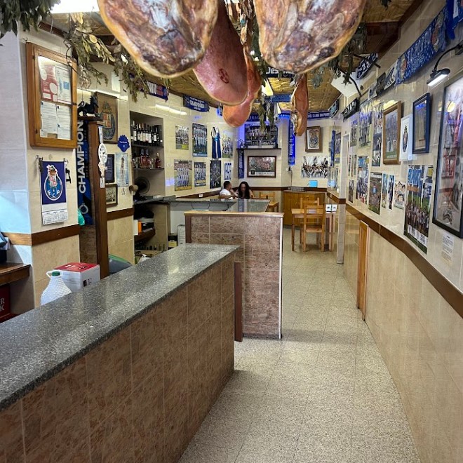a store inside of a building